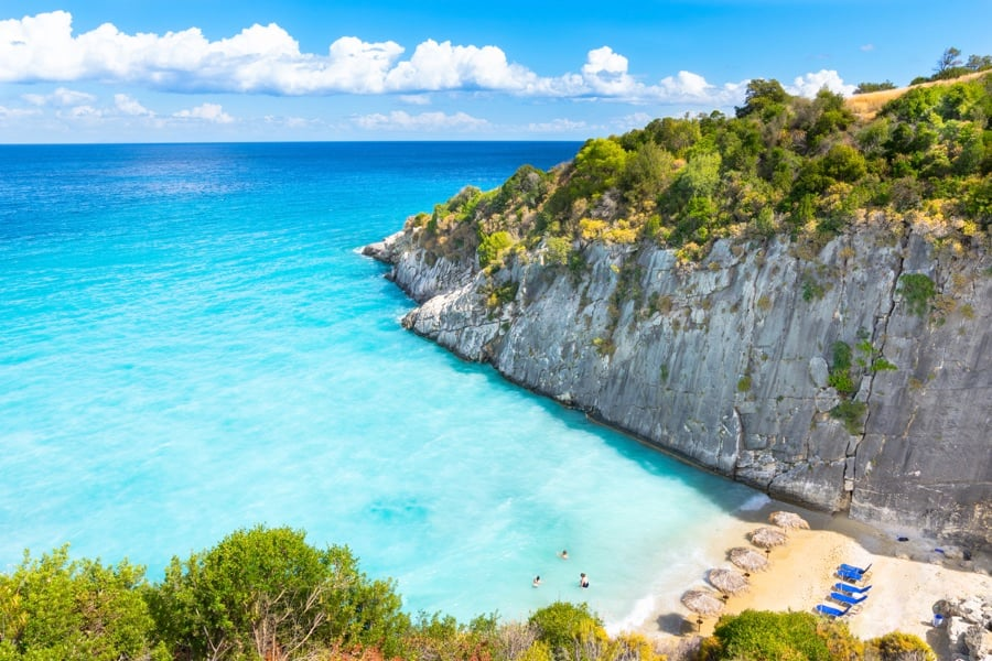 Amazing views over Xigia Beach